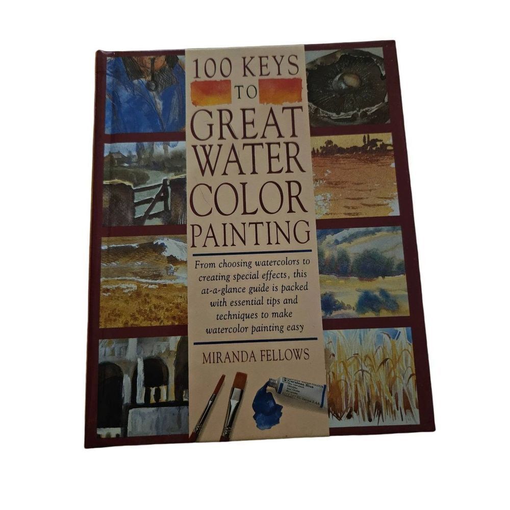 100 keys to great water color painting by Miranda Fellows north light books isbn